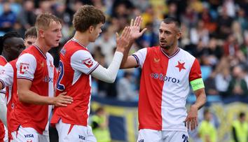 Mladíci Slavie snadno postupují v MOL Cupu, hattrickem se blýskl Schranz