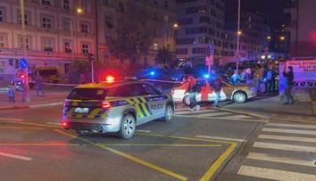 Muž střílel z okna bytu v pražských Košířích. Policisté ho zpacifikovali