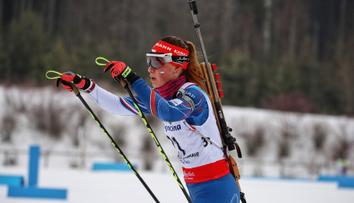 Davidová zpackala první střelbu, juniorka Teplá zajela sprint bez chyby