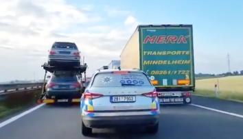 Varování pro řidiče: Dálnice na Moravě neprojedete. Nezapomínejte na uličku!