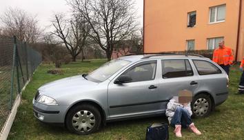 Řidička narazila do domu a je v kómatu, volali policii. Bylo to jinak