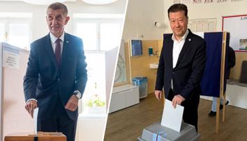 ON-LINE: Volby jsou v plném proudu. Hlas už odevzdali Pavel i Babiš