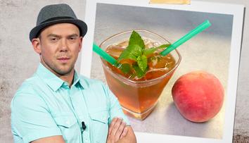 Osvěžující recept Ládi Hrušky: Broskvový ledový čaj