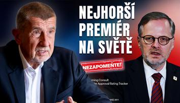 Fiala je nejhorší premiér na světě, hlásá ANO. Je spíš neoblíbený, hodnotí odborníci