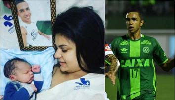 Zesnulému hráči z Chapecoense se narodil syn. Dostal jeho jméno!