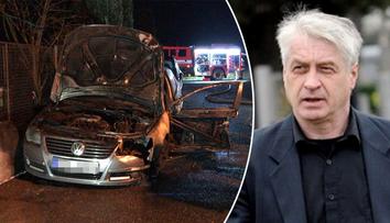 Vdovci po Bartošové zapálili auto! Hasiči potvrdili úmysl