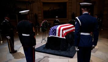 Rodina se rozloučila s bývalým prezidentem USA Bushem