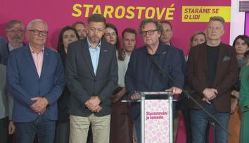 Starostové ovládli Prahu i Brno. Pět senátorů uspělo už v prvním kole