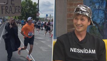 Čech zvládl maraton s rukama v kapsách. Na záchodě mi museli pomoct, svěřil se