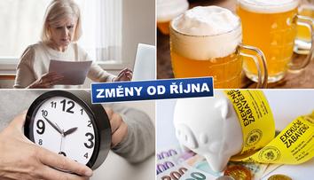 Dražší pivo, změna času i snadnější oddlužení! Co vše je od října jinak?