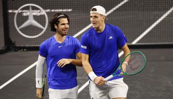 Menšík pomohl týmu Evropy ovládnout Laver Cup. Zářil ve čtyřhře po boku Alcaraze