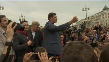 Velký protest v Moskvě. Tisíce lidí chtějí propuštění svých předchůdců