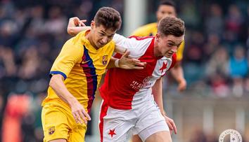 První lekce od Barcelony! Mladíci Slavie dostali pořádný výprask