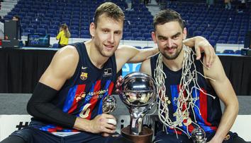 Veselý se Satoranským dovedli Barcelonu k titulu. Povedla se odveta za Euroligu