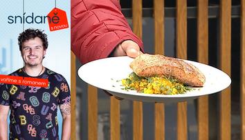 Vaříme s Romanem: Jak grilovat rýži a odstranit kůži z lososa?