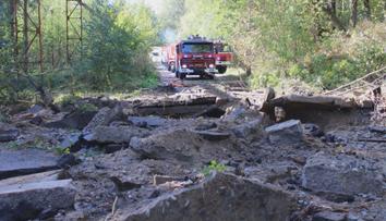 Exploze urvala v Pardubicích most. Firma dostala statisícovou pokutu