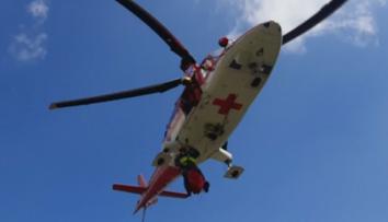V Krkonoších spadla paraglidistka. Na místě zasahoval vrtulník