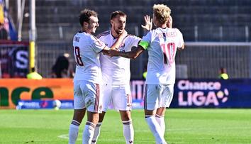 Sparta rozstřílela Artis a poprvé v sezóně venku vyhrála. Vrátil se Vydra