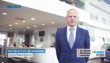 AAA AUTO se stalo jedním z finalistů soutěže nejlepších evropských firem za Českou republiku