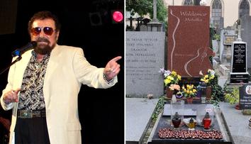 Zde odpočívá Slavík z Madridu Waldemar Matuška