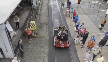V Děčíně závodili na drezínách. Česko je v disciplíně jediné na světě
