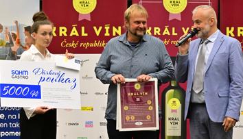 Vinař z Bobulí bodoval v prestižní soutěži. Dostal cenu za nejlepší kolekci vín