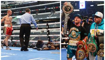 Canelo má další titul! Maršálek soupeře poslal k zemi, ale prohrál