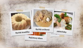 Rychlovky Ládi Hrušky: Rychlé knedlíky, svíčková i jablečňáky