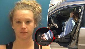 Erika (25) se zfetovala před svým dítětem! Chlapeček brečel v autě
