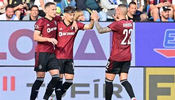 Sparta na Slovácku nezaváhala, dvěma góly rozhodl Kuchta. Slaví i Plzeň