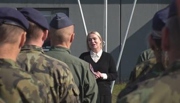 Černochová: Střežení vzdušného prostoru nekončí na našich hranicích. Důkazem je mise na Islandu