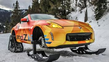 Sněžné monstrum: Nissan ukázal nadupanou hračku 370Zki