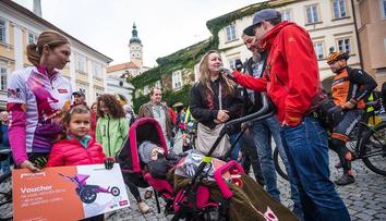 Cyklistický závod Nova Cup na konci sezóny pomáhal