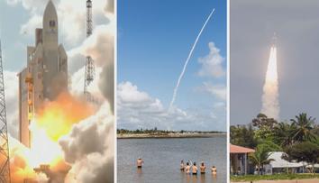 Historický úspěch: Raketa vynesla do vesmíru 4 satelity najednou!