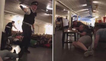 "Všichni na zem! Lehnout!" Muž natočil chaos v hospodě po útoku
