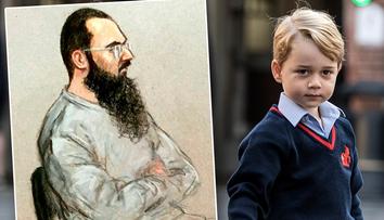Terorista chtěl smrt prince George! Od soudu si odnesl doživotí