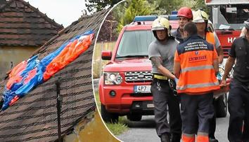 Parašutistka omdlela při seskoku! Z výšky 3 km dopadla na střechu