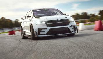 Škoda Motorsport vyvíjí nový závoďák. Elektrická raketa vychází z Enyaqu