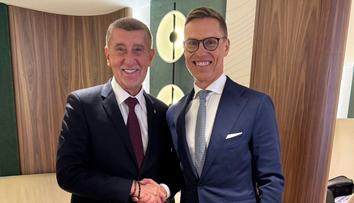 Babiš po setkání s prezidentem Finska: Do sauny mě nepozval, ale bylo to fajn