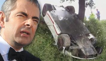 Hororová nehoda: Kamarád se rozstřelil o strom, zachránil ho MR.BEAN! VIDEO