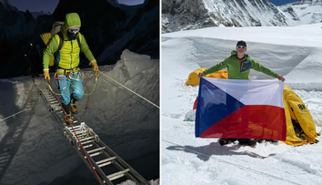 Český Everest: Nevěděl jsem, jestli do rána vydržím, říká Roman