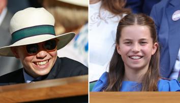 Fotky Charlotte a George boří internet. Na Wimbledonu to pořádně rozjeli