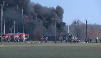Za nehodu v Hustopečích mohou podle policie dva lidé. Škoda je obří