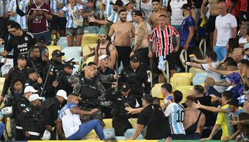 Násilnosti na stadionu Maracaná. Policie se střetla s argentinskými fanoušky