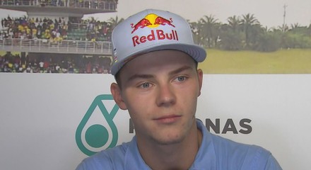 Byl to můj nejlepší závod v Moto2, ale byl jsem nervózní, přiznal Salač