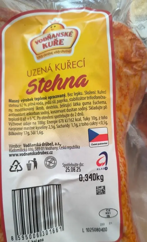 Závadná kuřecí stehna
