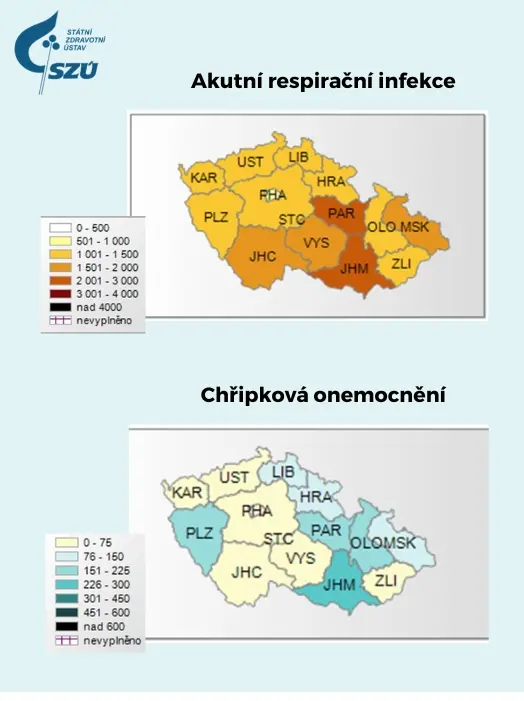 Mapa nemocnost