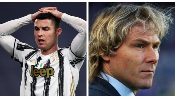 Ronaldo chybí v sestavě Juventusu. Nedvěd promluvil k jeho budoucnosti