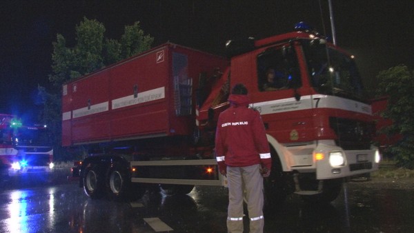 Záchranáři z USAR týmu vyrazili na pomoc zničené Moravě