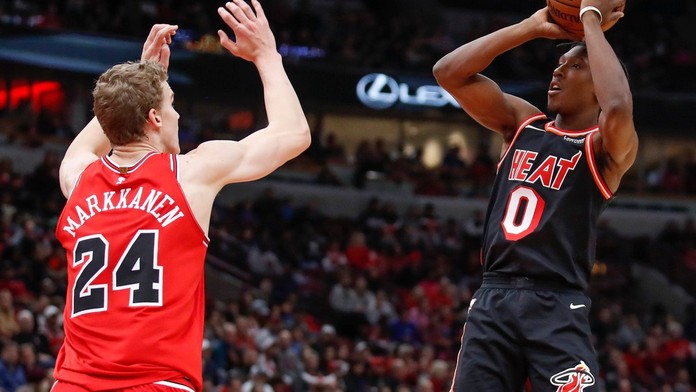 Miami i přes nudný začátek slavilo výhru na palubovce Chicaga